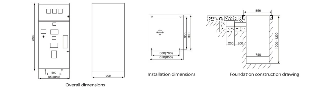 Box Type Fixed AC Metal Enclosed Switchgear High and Low Voltage Equipment Gas Insulated Switchgear