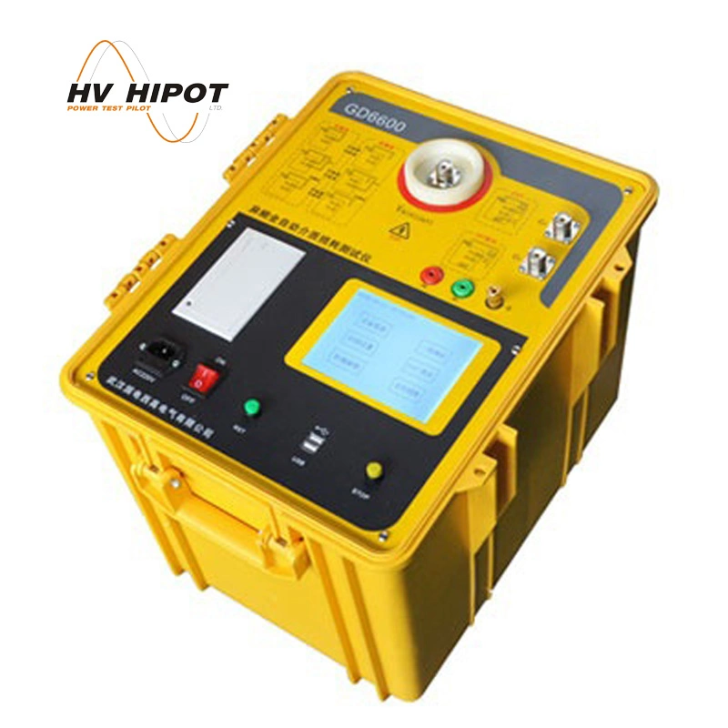 Capacitance and Dissipation Factor Tester Tan Delta Tester for Transformer GD6800